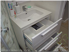 Мебель для ванной комнаты на заказ в Витебске